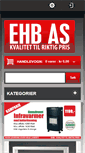 Mobile Screenshot of ehb.no