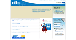 Desktop Screenshot of ehb.se